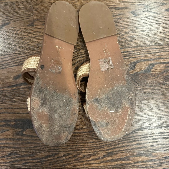 Madewell Women’s Teagan Straw Slide Sandals 10 - Picture 4 of 4